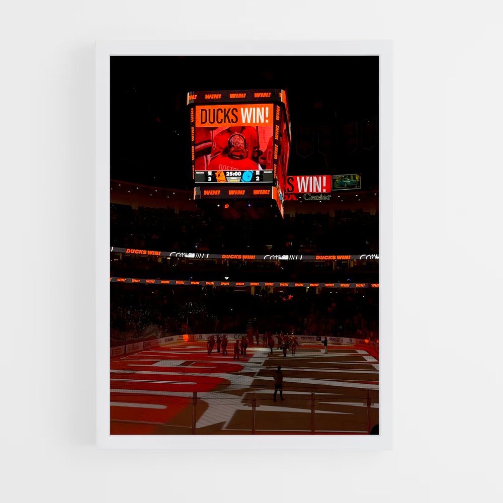 Poster Match de Glace – affiche Hockey sur glace (vue 3)